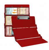 WhiteCoat Clipboard® Trifold - Red Flight Medic Edition